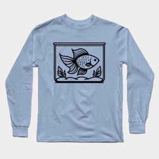 Goldfish Aquarium Long Sleeve T-Shirt